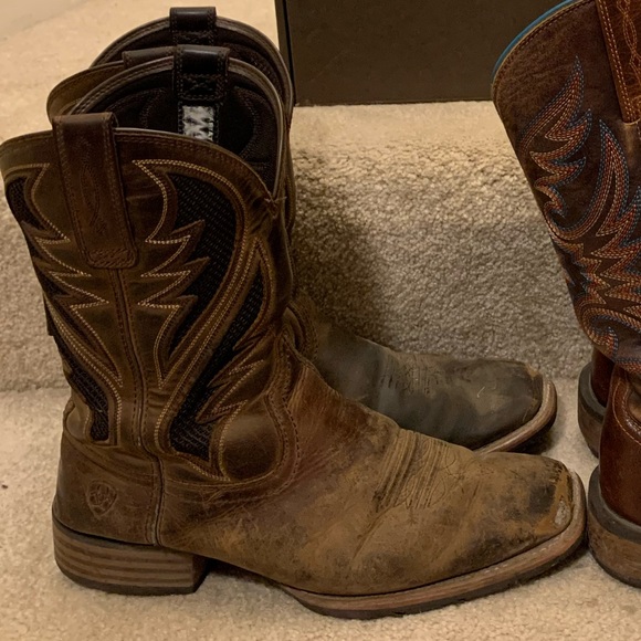 2 Pairs for CRAFT and Repurpose use Only Ariat Boots - Picture 11 of 16